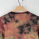 Aeropostale Optimist Peace Symbol Soft Tie Dye Crew Neck Long Sleeve Tee Photo 9
