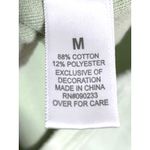 PacSun Green Cropped Jacket Shacket Womens M Button Front Comfort Cozy Layers Photo 5