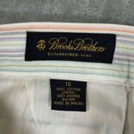 Brooks Brothers EUC Pastel Striped Wide Leg Dress Pants Women's 12 Photo 6