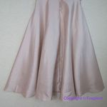 Alfred Sung New! Cap Sleeve Full Skirt Satin Midi Cocktail Dress, size 0R Photo 6