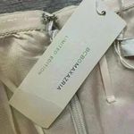 BCBGMAXAZRIA NEW  RUNWAY Cream Gray Sweetheart Strapless Mini Dress Size 10 Photo 7