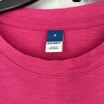 Old Navy Solid Hot Pink Tiered Shirt Dress Short Sleeve Pockets Casual Size S Photo 8