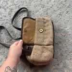 Rosetti  Woven Double Strap Handbag Purse Tan Brown Photo 4
