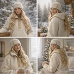 Coach  Sherpa Pullover Jacket Cream Tan NWT $598 Size Large  F300 Photo 10