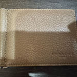 Coach Khaki  wallet//billholder Photo 0