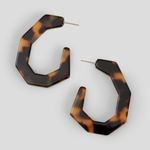 Rachel Comey ππ Baby Factor Earrings ~ Brown Tortoise NWT Photo 7