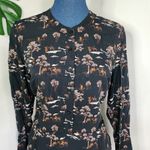 Indi & Cold Loose Western Style Printed Black Dress Size M Photo 3