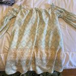 Olivaceous Patterned Dress Photo 0