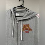 PINK - Victoria's Secret PINK Victoria Secret Gophers Zip-Up Hoodie Sequins Photo 1