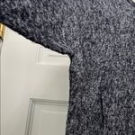 Michael Stars  Navy & White Heathered Lightweight V Neck Sweater - Size Small Photo 11