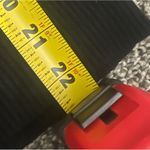 Black ribbed v neck long sleeve sweater S Photo 4