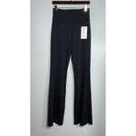 Athleta Delancey Flare Pants Small Tall Black NEW Athletic Athleisure Casual Photo 1