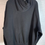 American Flag print fleece hoodie size XXL Black Photo 1