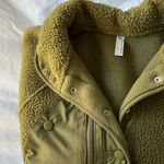 Free People Movement Hit The Slopes Fleece Jacket | Army Green Photo 5