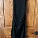 Open Back Midi Dress in Black Photo 0