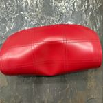 Estée Lauder  Red Leather Clutch Photo 3