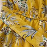 Ann Taylor  Yellow Floral Print Sleeveless Midi Dress Photo 10