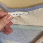 Reborn J  Super soft striped blue and white sweater boutique medium Photo 1