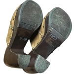 Kensie Girl Studded Faux Suede Platform Clogs. Size 6. Camel Color Brown Photo 4