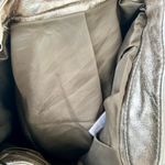 Ba&sh metallic gold rocker leather pants slim size 0 Photo 6