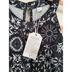 Made With Love Sleeveless Tunic Top Large Geometric Design NWT Festival Concert Photo 2