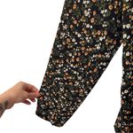Black Floral Long Sleeve Blouse ā Size M ā Business Casual NWT Size M Photo 5