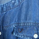 True Religion  Blue Long Sleeve Dress Photo 4
