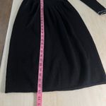 Don Sayres Wellmore Knit Dress Size 10 Black Wool Rayon Sequin Embellished Photo 7