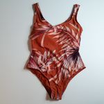 Kona Sol Women's Swimsuit Size Small Brown Open Back One Piece Swimwear Photo 2