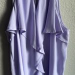 Mossimo Supply Co Mossimo Purple Lavender Ruffle Tank Top Photo 2
