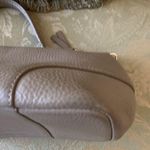 Tory Burch Whipstick Slouchy French Grey satchel bag Photo 4