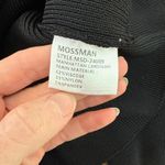 Mossman Cardigan Knit Long Sleeve Manhattan Size 2 Black Photo 3