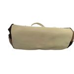 Steve Madden  Cuega Taupe Cream Brown Patchwork Design‎ Tassel Charm Handbag Bag Photo 7