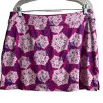 Tranquility by Colorado Clothing Pink and Purple Mini Skort Casual Size XL Photo 0
