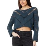 Free People ✨ HAYLEY OCEAN SZ XS SWEATER✨ Photo 5