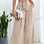 SheIn 2 PIECE TIE TOP & FLARE PANTS Photo 1