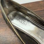 Franco Sorto Women’s green gold metallic flat L Chord size 9.5 Photo 1