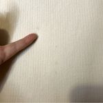 Camille La Vie White Fitted Ribbed Tank Top Rayon Nylon Large Capsule Minimalist Photo 7