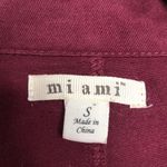 Anthropologie Miami Moto Asymmetrical Zip Up Sleeveless Vest Floral Embroidered Zip Up Vest Photo 3