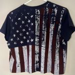 Calhoun USA, graphic crop shirt size large Blue Photo 4