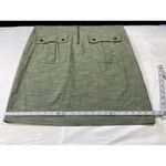 Sharagano SKU 7610 Womens Olive Green Utility Dress Size 12 Photo 9