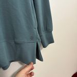 Sage  Collective Teal Crewneck Top Oversized Small Softstreme Photo 7