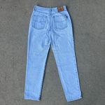 Vintage 90s Z Cavarici high rise light wash button fly mom jeans Blue Size 30 Photo 2