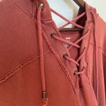 American Eagle Aerie Lace Front Sweatshirt Photo 3