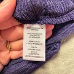 Ellen Tracy  Women's Knit Top Purple Long Sleeve Front Pockets Photo 7