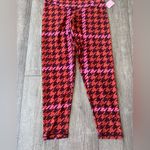 Aerie  offline real me Stylish Red and Pink Leggings Photo 8
