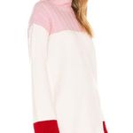 Lovers + Friends Kane Sweater Dress in Pink & Red Photo 1