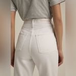 NWOT Favorite Daughter The Otto High Rise Ankle Boyfriend Jeans Whistler White Size 26 Photo 2