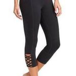 Athleta  Mind over Mat black cropped leggings Photo 0