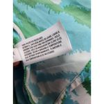 Diane Von Furstenberg DVF Target  Long Satin Disco Zebra Green Robe Size 2XS Photo 6